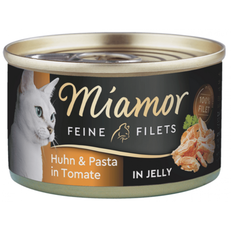 Miamor Cat Filet puszka kurczak+makaron w galarecie 100g