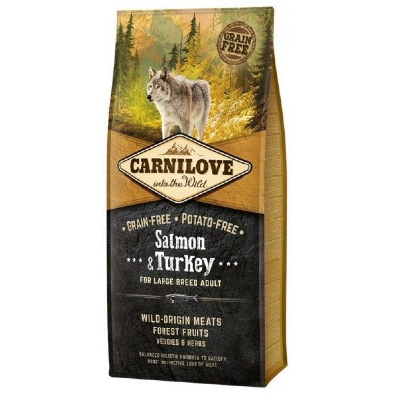 Carnilove Dog Salmon & Turkey for LB Adult 1,5kg