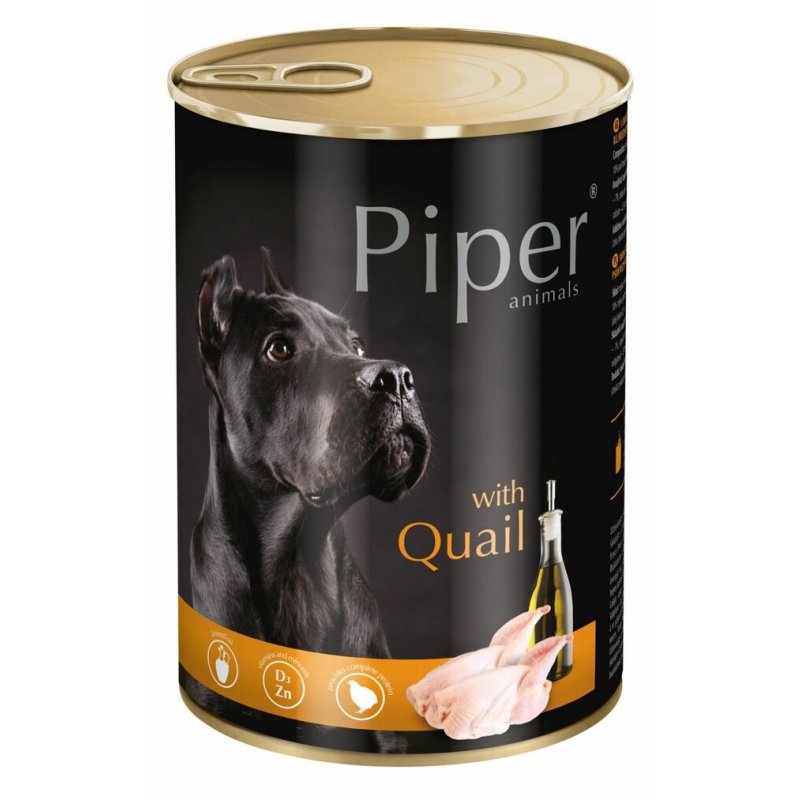 Piper Dog Can - Quail 400g