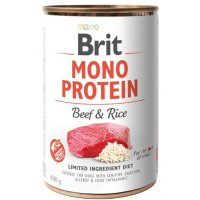 Brit Mono Protein Beef & Brown Rice 400g
