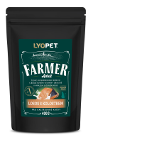 LYOPET Farmer Castrate Cat Łosoś, sardynka i siara 400 g