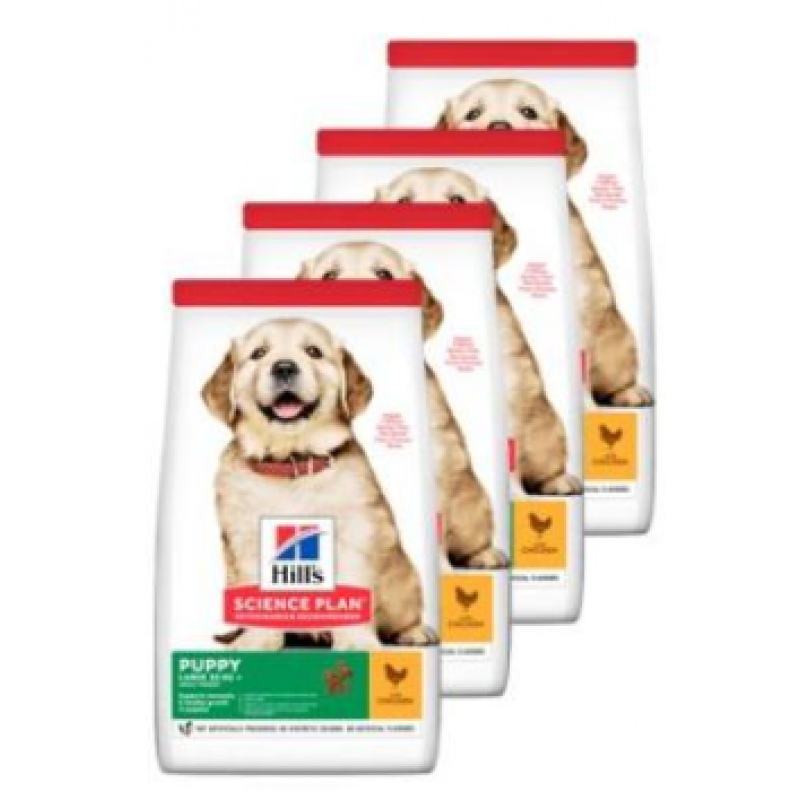Hill's Can. Dry SP Puppy Large Chicken 4x800g