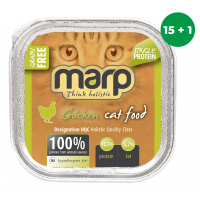 Marp Chicken Cat 16x100g (15 + 1 GRATIS)