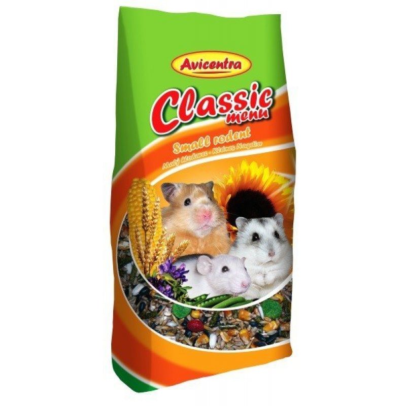 Avicentra Classic menu mały gryzoń 500g