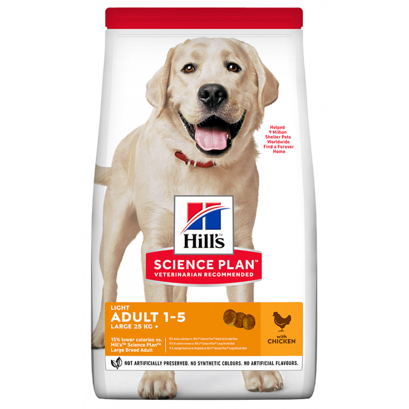 Hill's Science Plan Adult Light Large Chicken 18kg