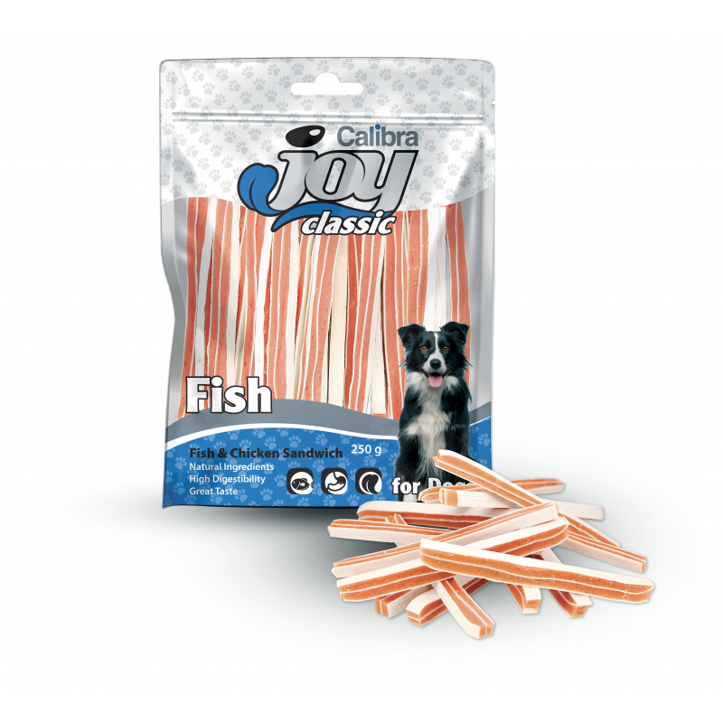 Calibra Joy Dog Classic Fish&Chicken Sandwich 250g (min. odběr 5 bal.)