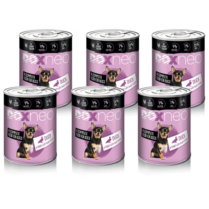 Doxneo 1- konserwa kaczka 6x400g