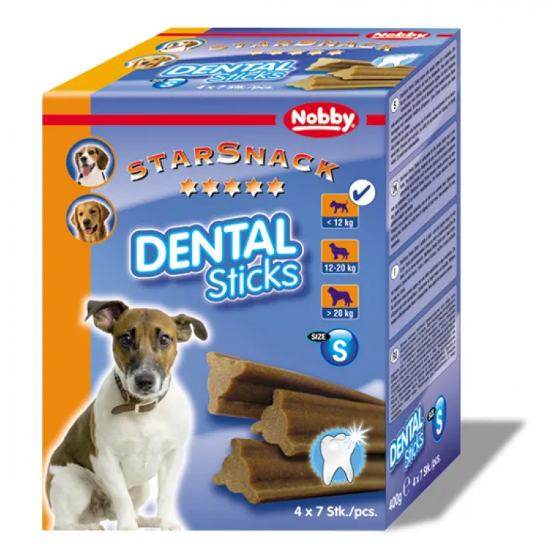 Nobby StarSnack Dental Sticks Small patyczki dentystyczne 28szt./ 400g