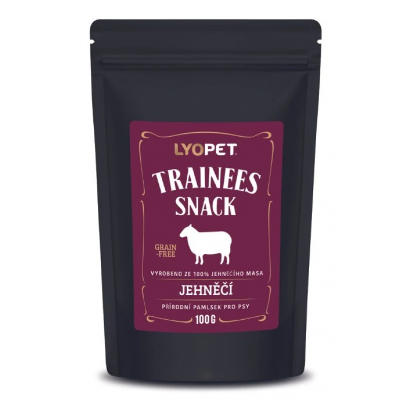 LYOPET Trainees snack - jagnięcina 100 g