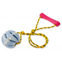 Zabawka pies Fetch ball. spirale. na sznurku wanilii. 6cm SP