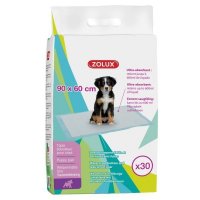 Mata dla szczeniąt ultra chłonna 90x60cm opakowanie 30 sztuk Zolux