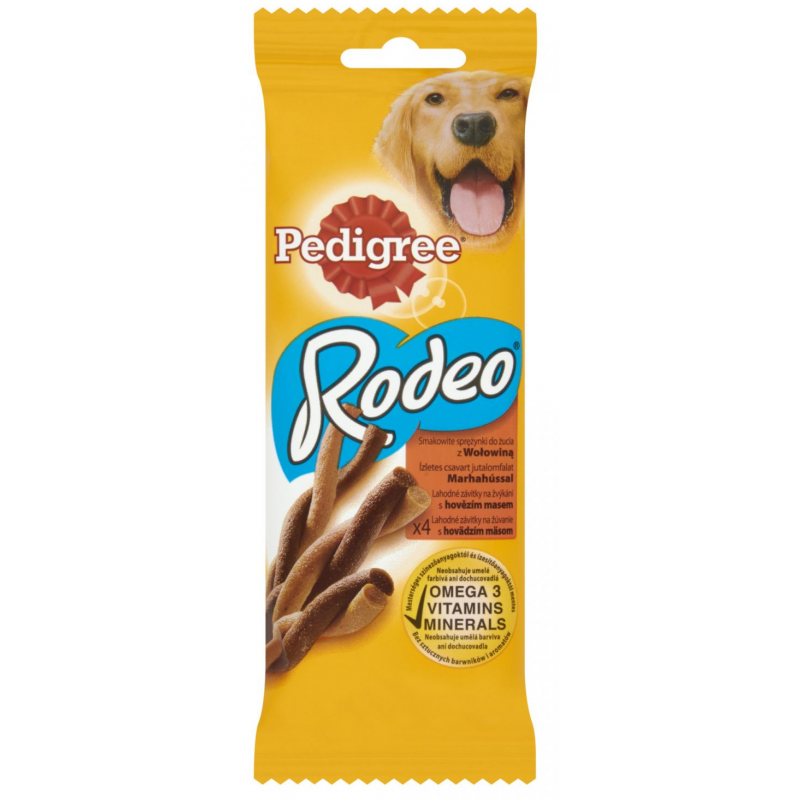 Pedigree Przysmak Rodeo wołowina 70g