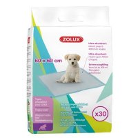 Mata dla szczeniąt 60x60cm ultra chłonna, opakowanie 30 sztuk Zolux