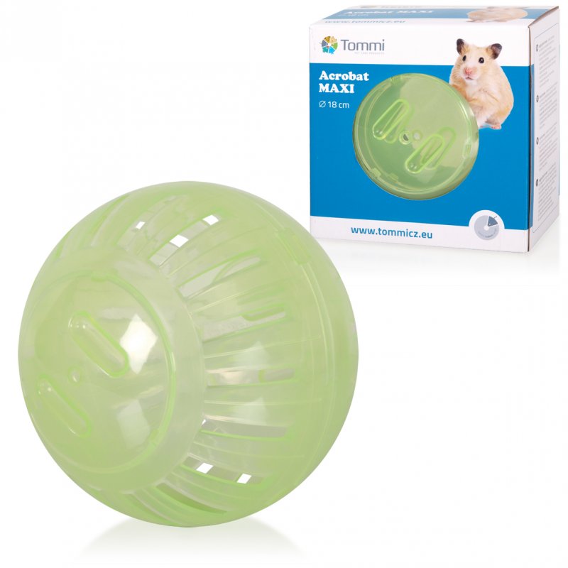 Zabawka dla gryzoni Ball Acrobat Maxi 18cm