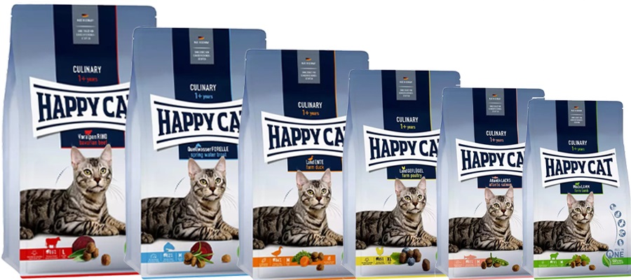 Happy Cat granule řady Supreme Culinary ke koupí u nás