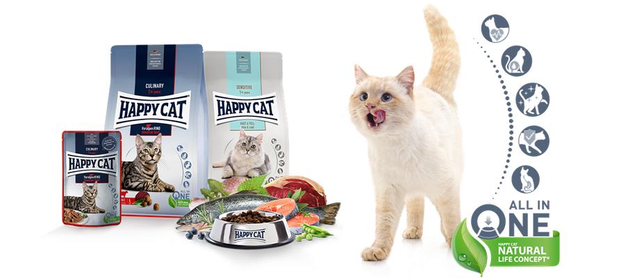 Krmiva HC Supreme Culinary dodávají kočkám veškeré potřebné živiny 
